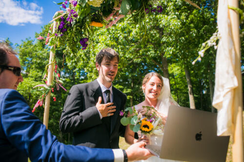 Vermont Wedding at Mount Philo, Charlotte, VT.