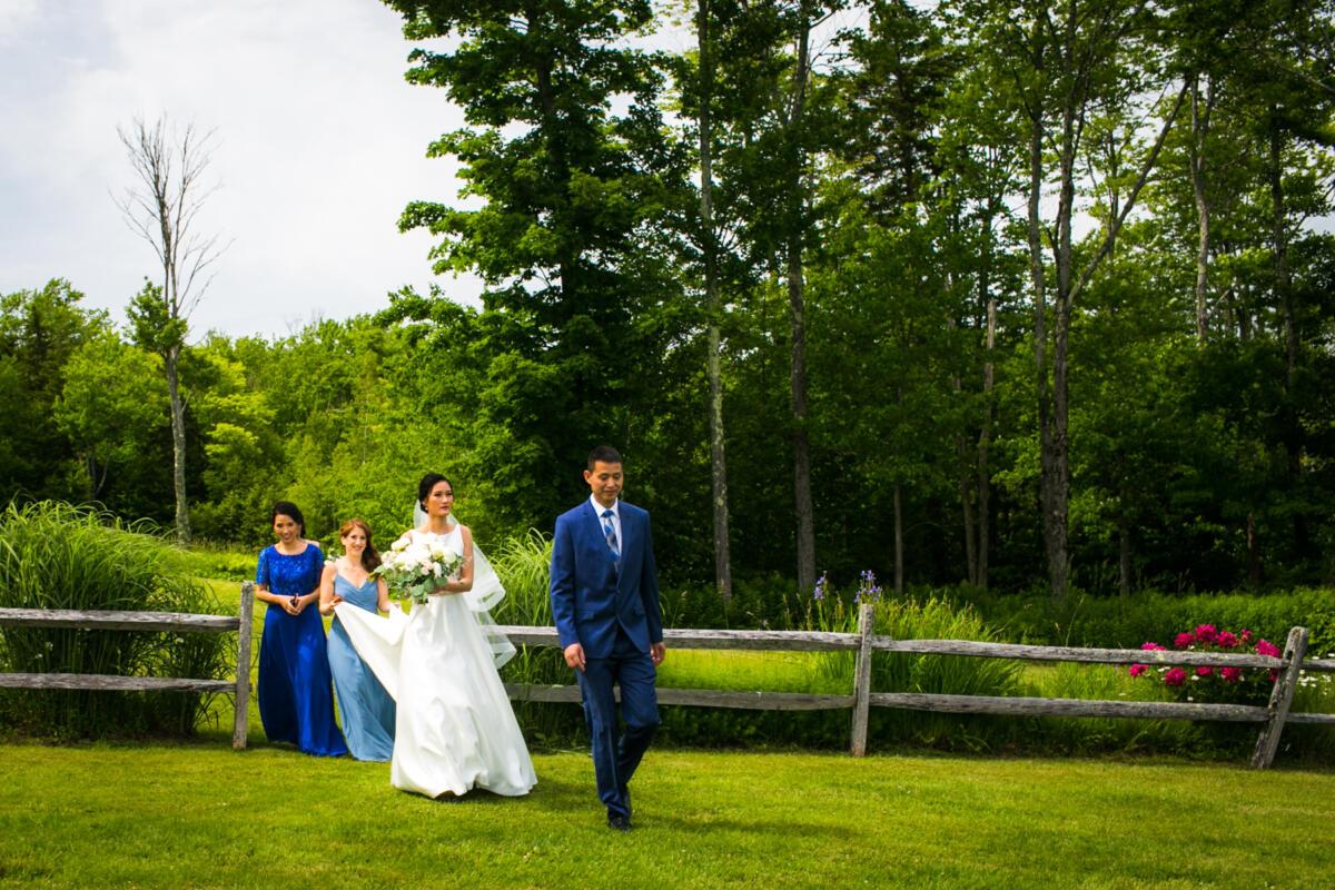Ross & Fay's Vermont wedding at Mountain Top Inn