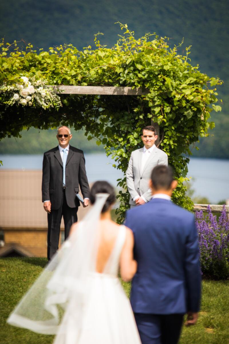 Ross & Fay's Vermont wedding at Mountain Top Inn