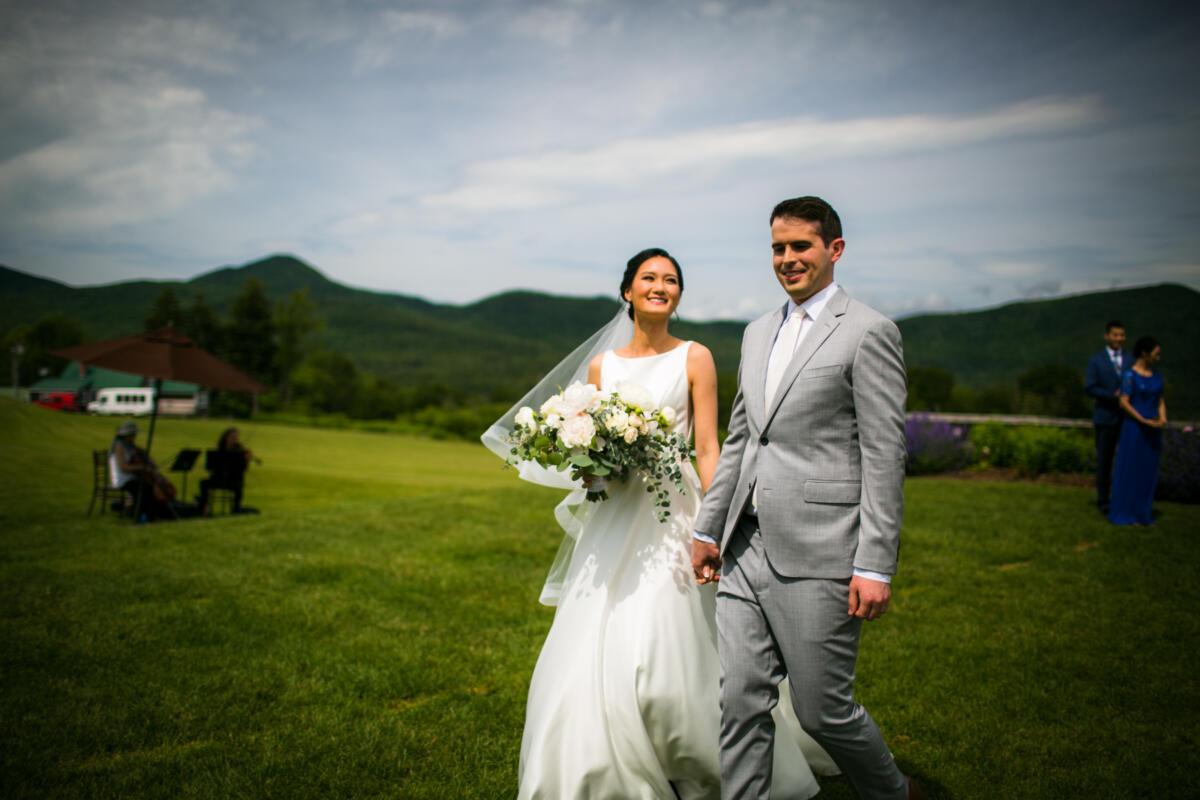 Ross & Fay's Vermont wedding at Mountain Top Inn