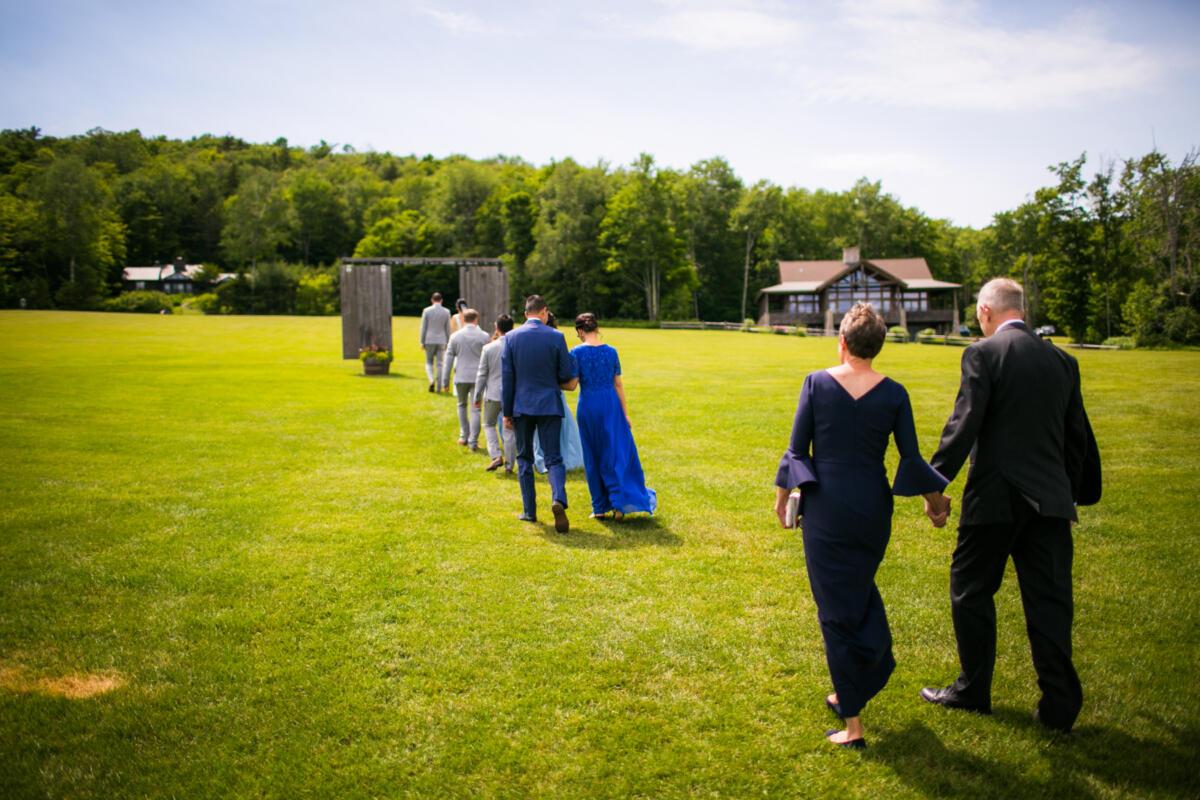 Ross & Fay's Vermont wedding at Mountain Top Inn