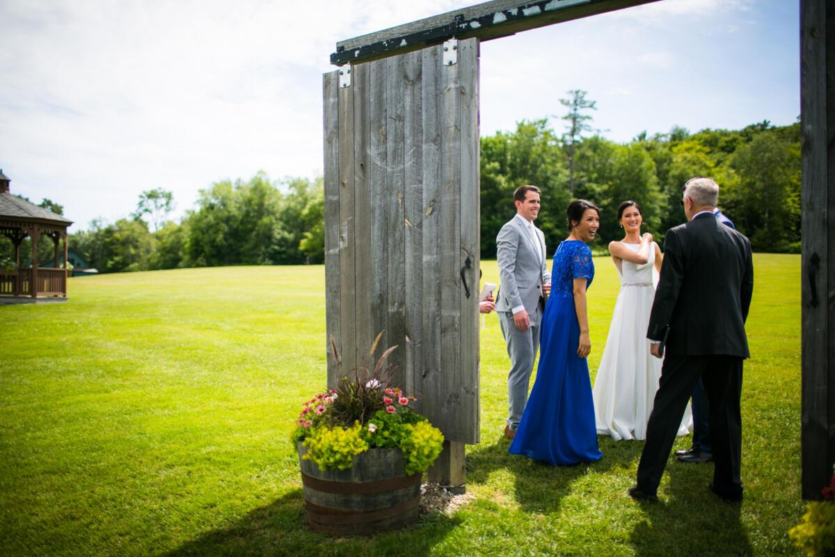 Ross & Fay's Vermont wedding at Mountain Top Inn