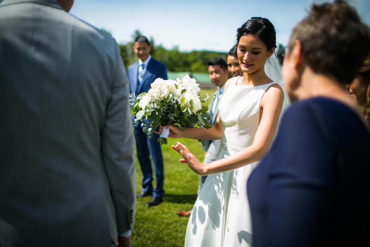 Ross & Fay's Vermont wedding at Mountain Top Inn
