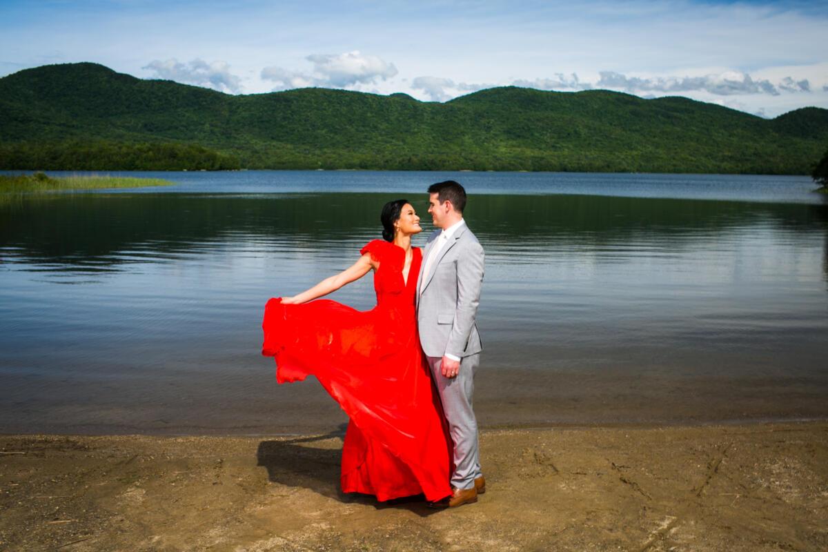 Ross & Fay's Vermont wedding at Mountain Top Inn