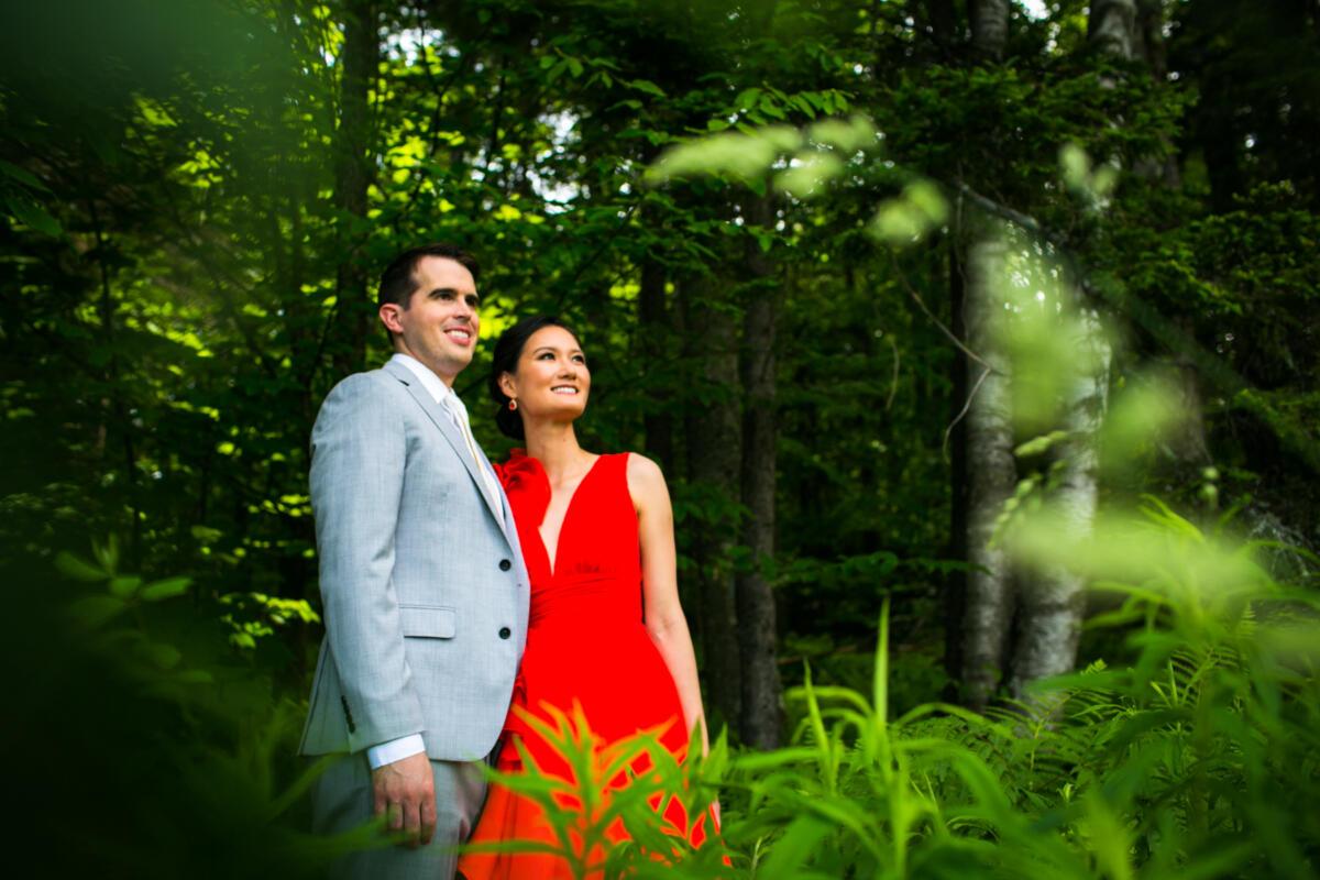 Ross & Fay's Vermont wedding at Mountain Top Inn